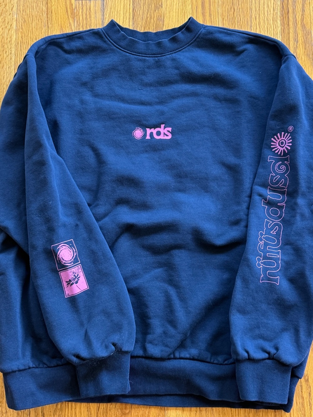 Rüfüs du Sol Navy Crewneck Sweatshirt Inhale/Exhale 2025 tour